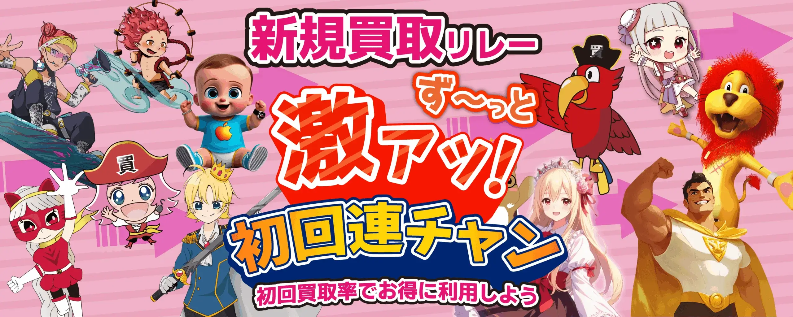 新規買取リレー プリズムワールド